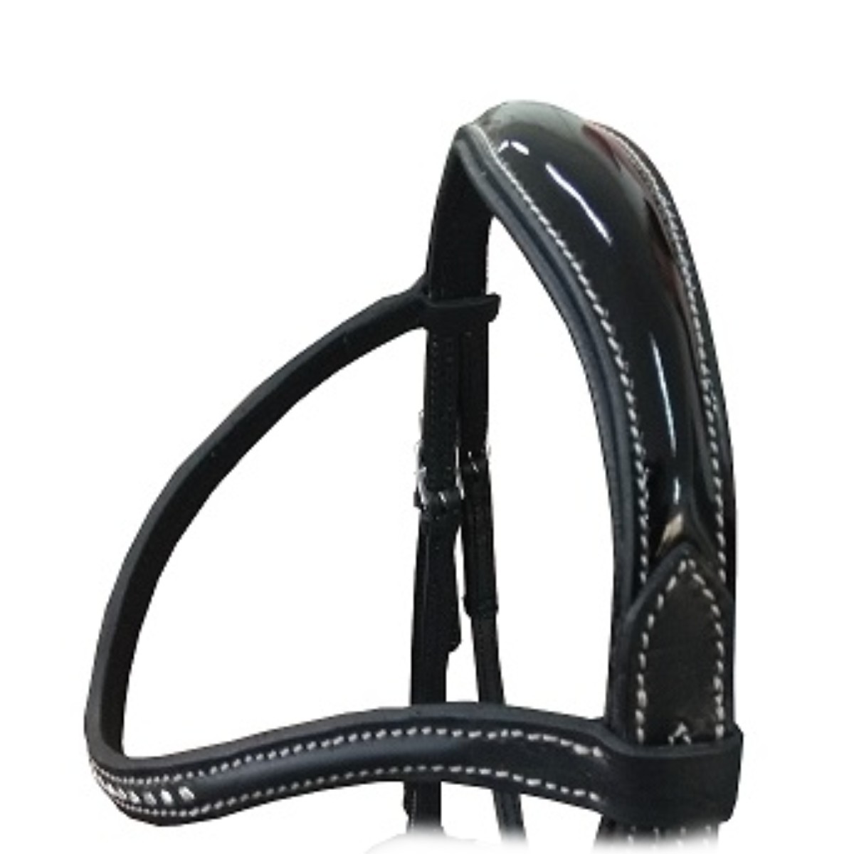 Оголовье мундштучное со стразами