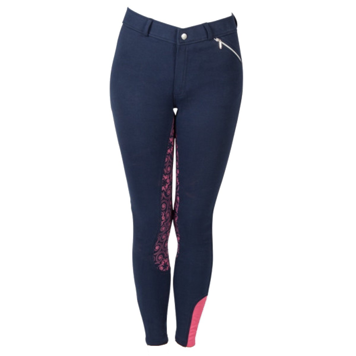 Бриджи для верховой езды ZAHRA с полной силиконовой леей 