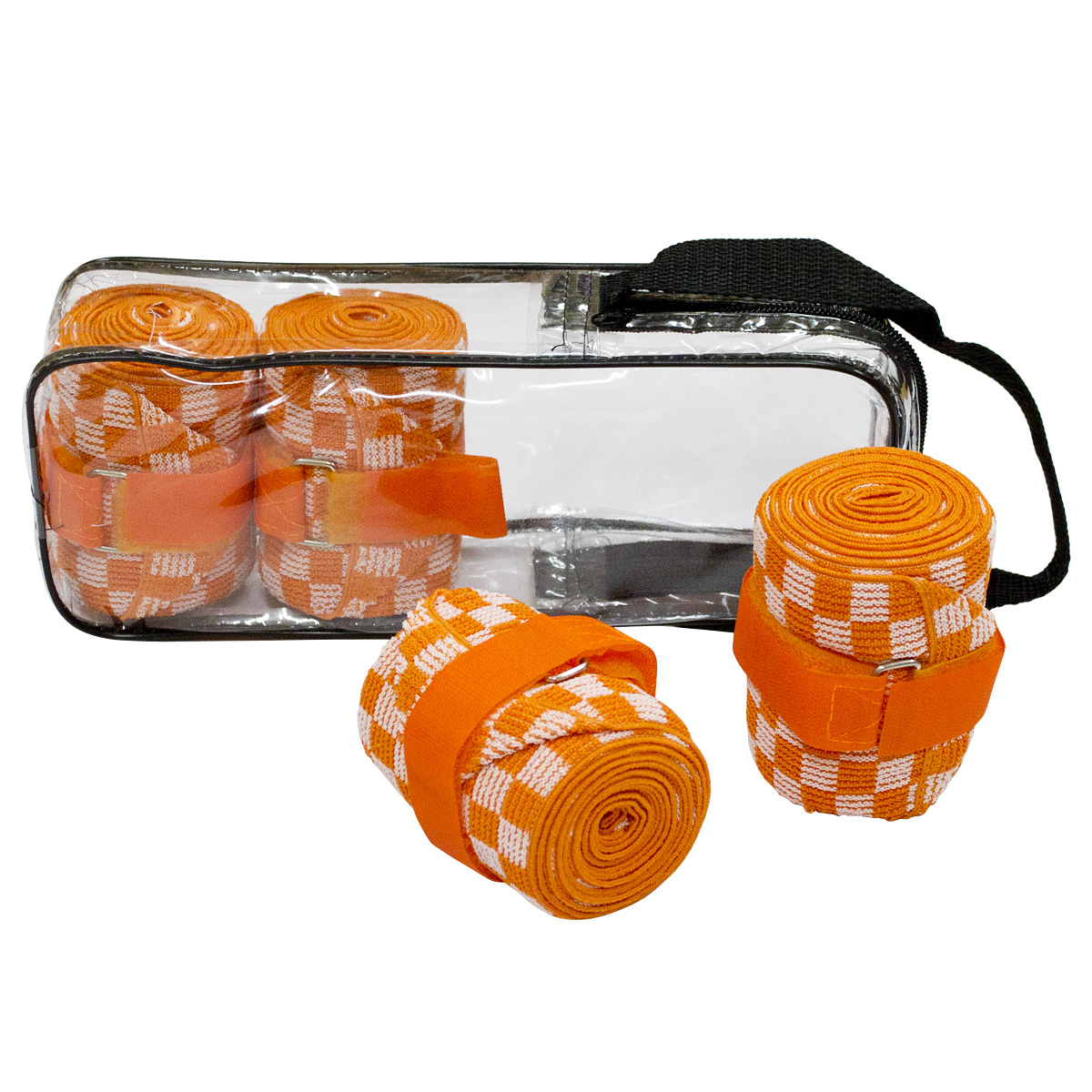 Бинт эластичный в клетку "EQUIMAN" для лошадей, стан Бинт эластичный в клетку "EQUIMAN" для лошадей, стан