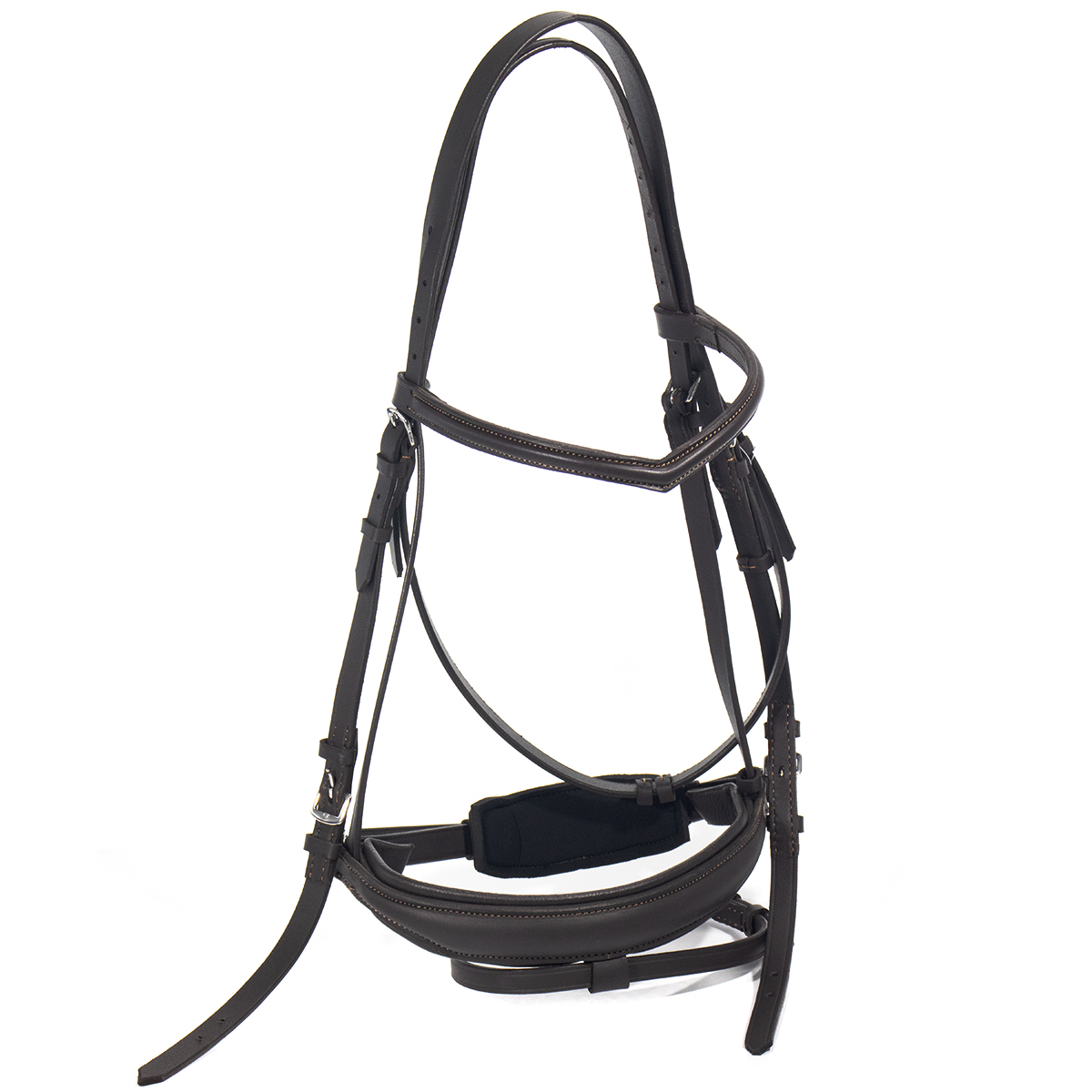 Оголовье трензельное с немецким капсюлем без повода