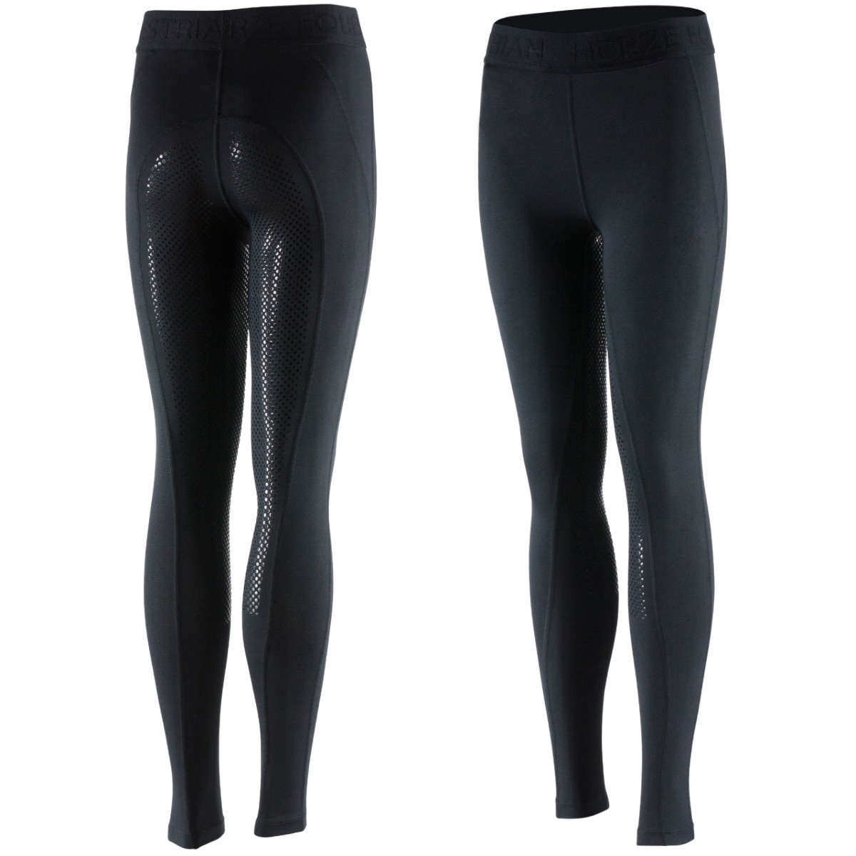 Бриджи детские для верховой езды "Horze Madison" с полной силиконовой леей Бриджи детские для верховой езды "Horze Madison" с полной силиконовой леей