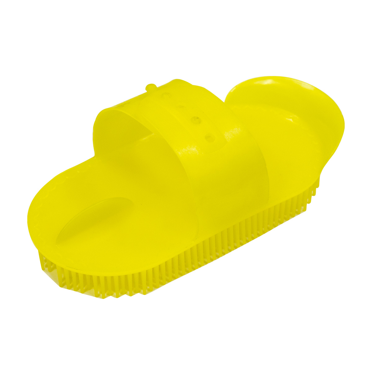 Скребница "EQUIMAN" пластиковая большая для лошади