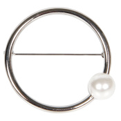 Булавка для галстука с жемчужиной