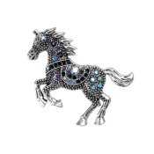 Брошь "Лошадка" со стразами Брошь "Лошадка" со стразами
