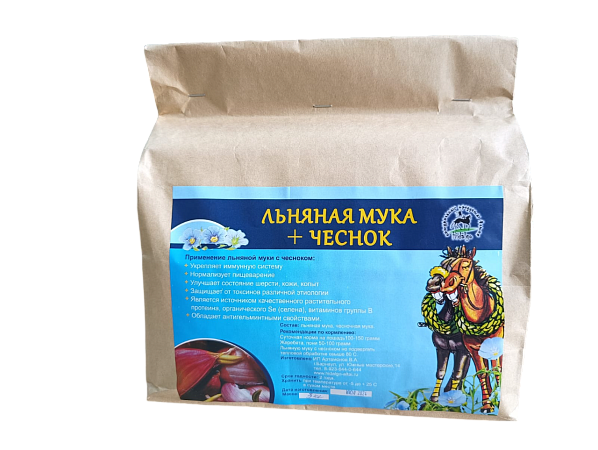 Льняная мука - в чем польза для лошади?
