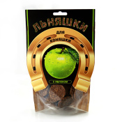 Льняшки для коняшки с яблоком, 200 гр Льняшки для коняшки с яблоком, 200 гр