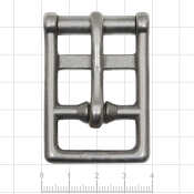 Пряжка для подпруги с роллером, нержавеющая сталь