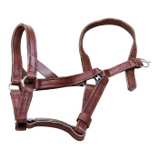 Недоуздок двойной кожаный Farmer Недоуздок двойной кожаный Farmer