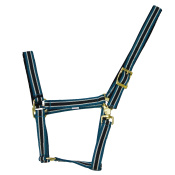 Недоуздок нейлоновый в полоску "EQUIMAN" Недоуздок нейлоновый в полоску "EQUIMAN"