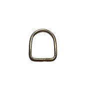 Полукольцо сварное 15x20 мм., никель