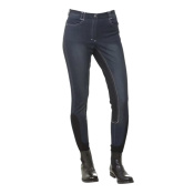 Бриджи женские Denim Horse Comfort для верховой езды с полной силиконовой леей 