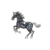 Брошь "Лошадка" со стразами Брошь "Лошадка" со стразами