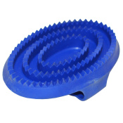 Скребница "EQUIMAN" резиновая большая для лошади