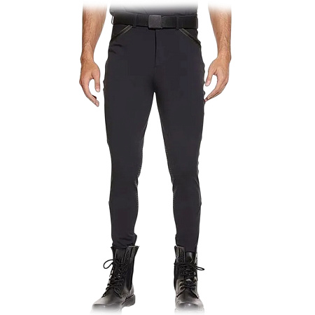 Бриджи мужские для верховой езды с силиконовой коленной леей Одежда для верховой езды