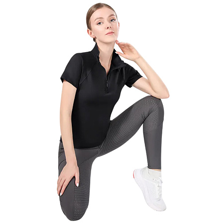 Рубашка для выступлений с коротким рукавом Одежда для верховой езды