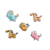 Магнит деревянный "Лошадка" Магнит деревянный "Лошадка"